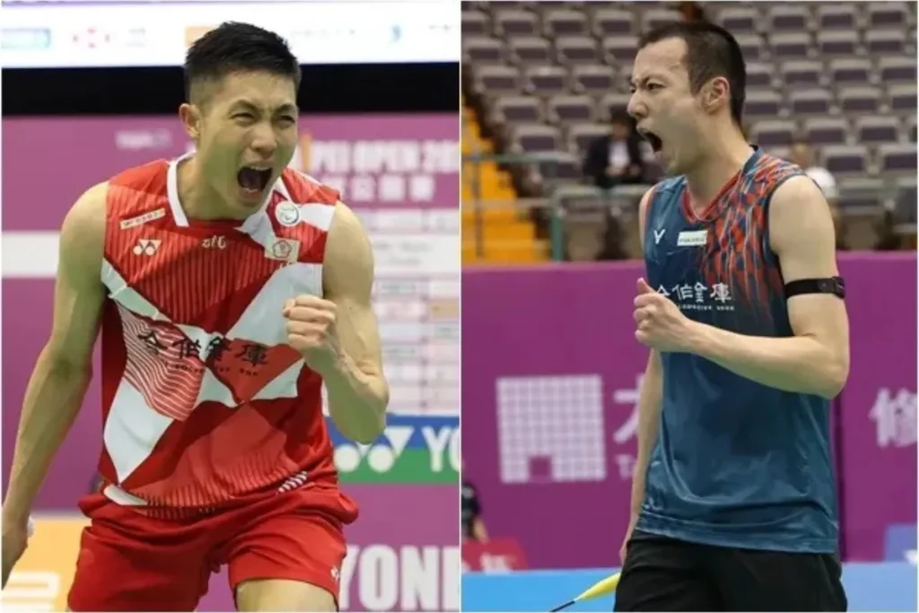 王子維 vs 周天成:台灣男單內戰再上演
